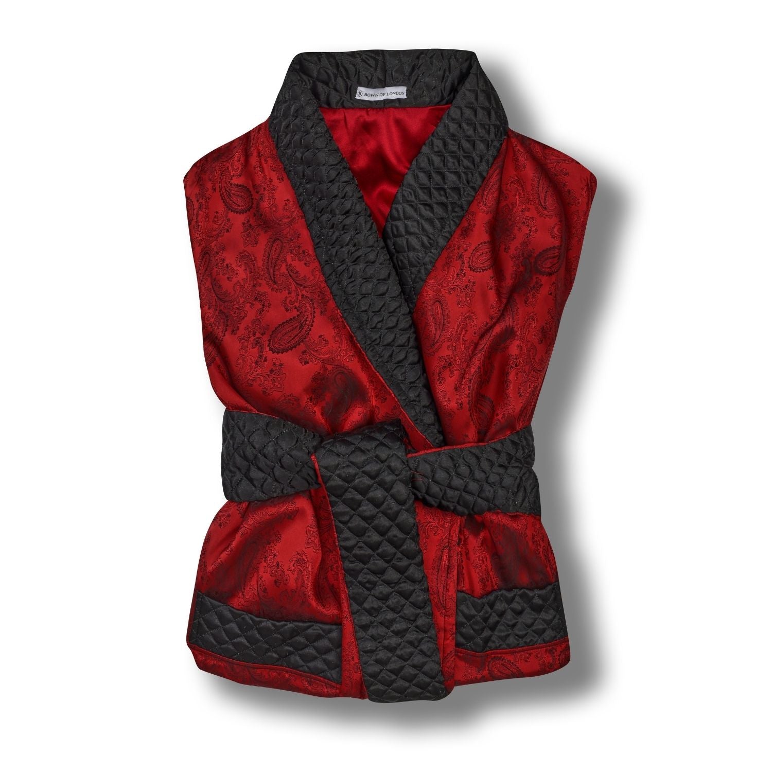 Amorail Men’s Long Smoking Jacket – Gable Formal Blazer - Image 6