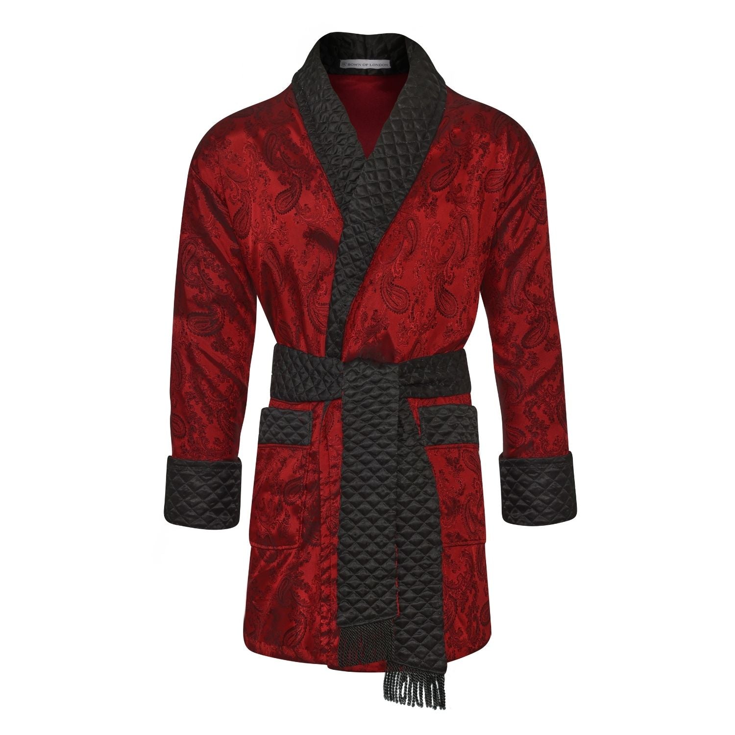 Amorail Men’s Short Smoking Jacket – Clarke Formal Blazer