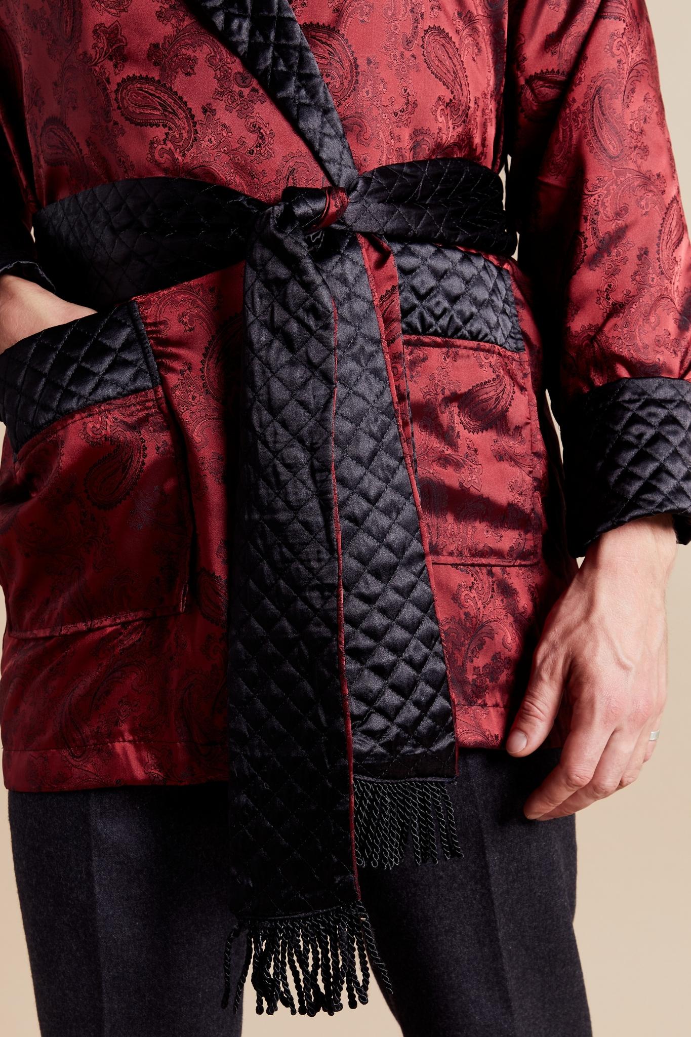 Amorail Men’s Short Smoking Jacket – Clarke Formal Blazer - Image 4