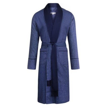 Amorail Men’s Lightweight Dressing Gown – Oxford Robe