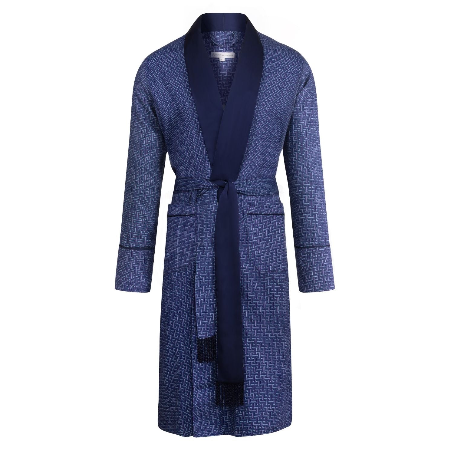 Amorail Men’s Lightweight Dressing Gown – Oxford Robe